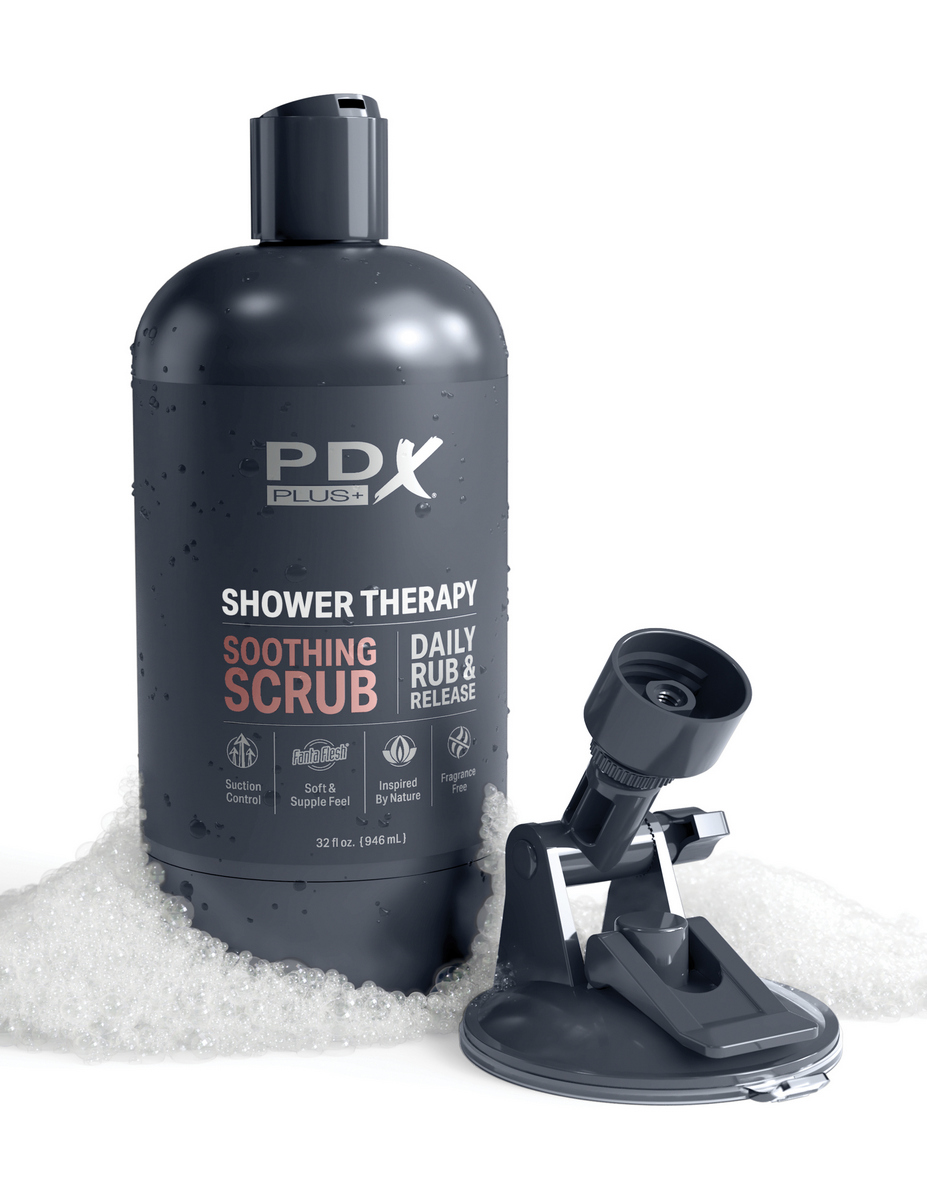 Мастурбатор Shower Therapy, Soothing Scrub - Tan