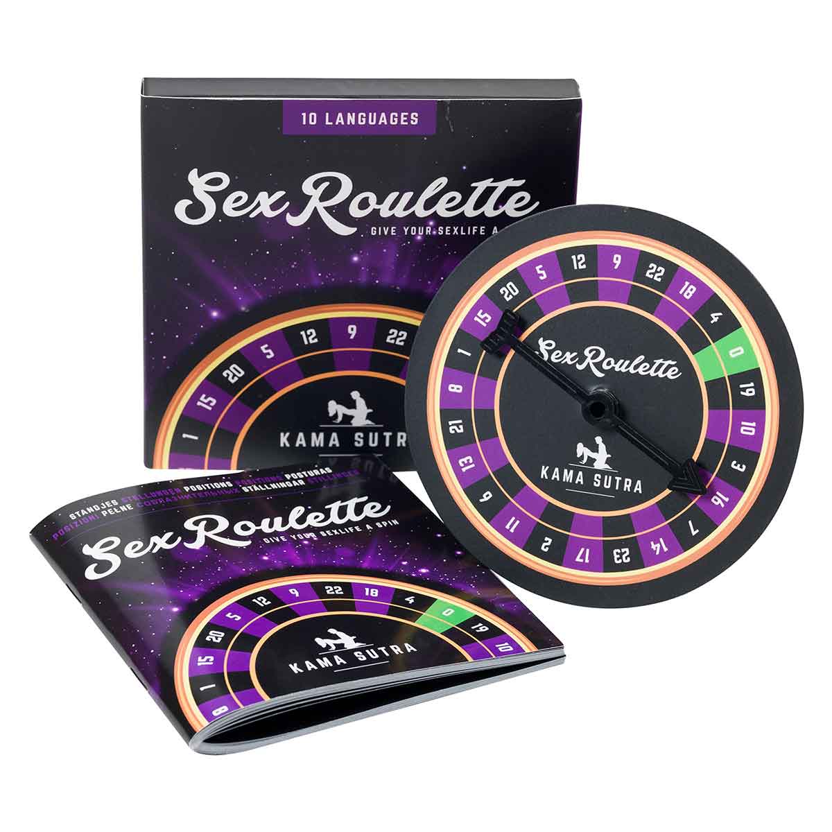 Tease&Please Игра настольная рулетка Sex Roulette Kamasutra
