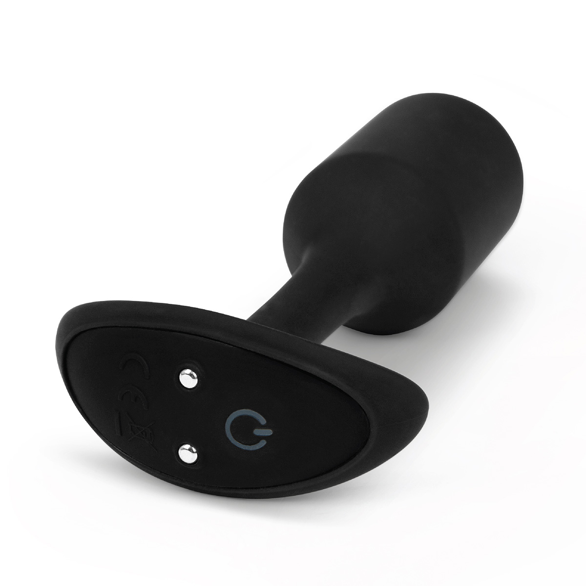 b-Vibe Профессиональная пробка для ношения с вибрацией черная B-Vibe Vibrating Snug Plug 2