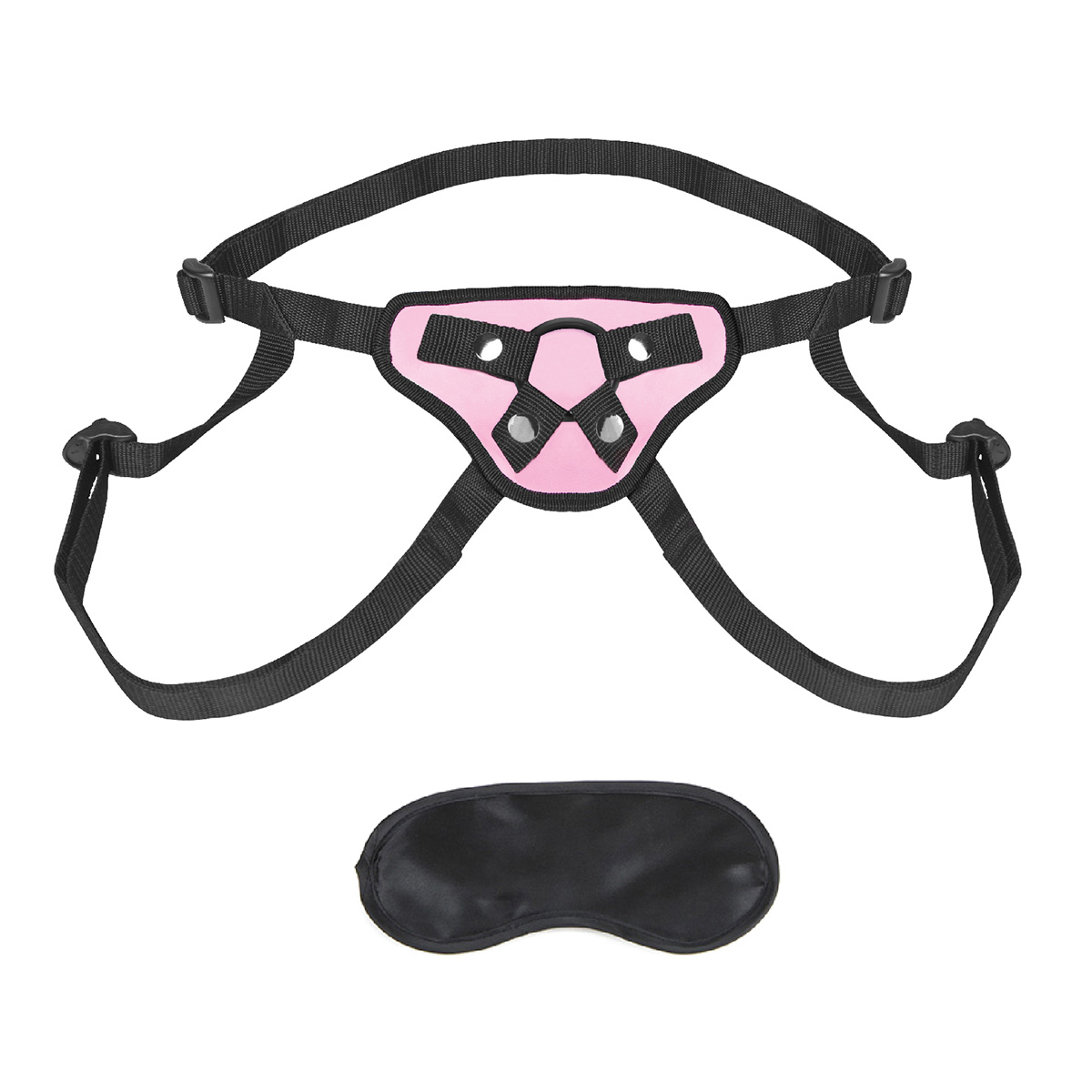 Lux Fetish Розовые трусы-джоки для страпона Pretty in Pink