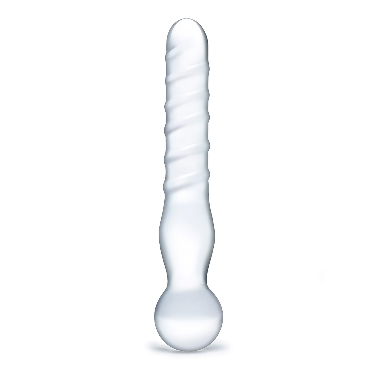 Glas Спиральный прозрачный стеклянный жезл JOYSTICK