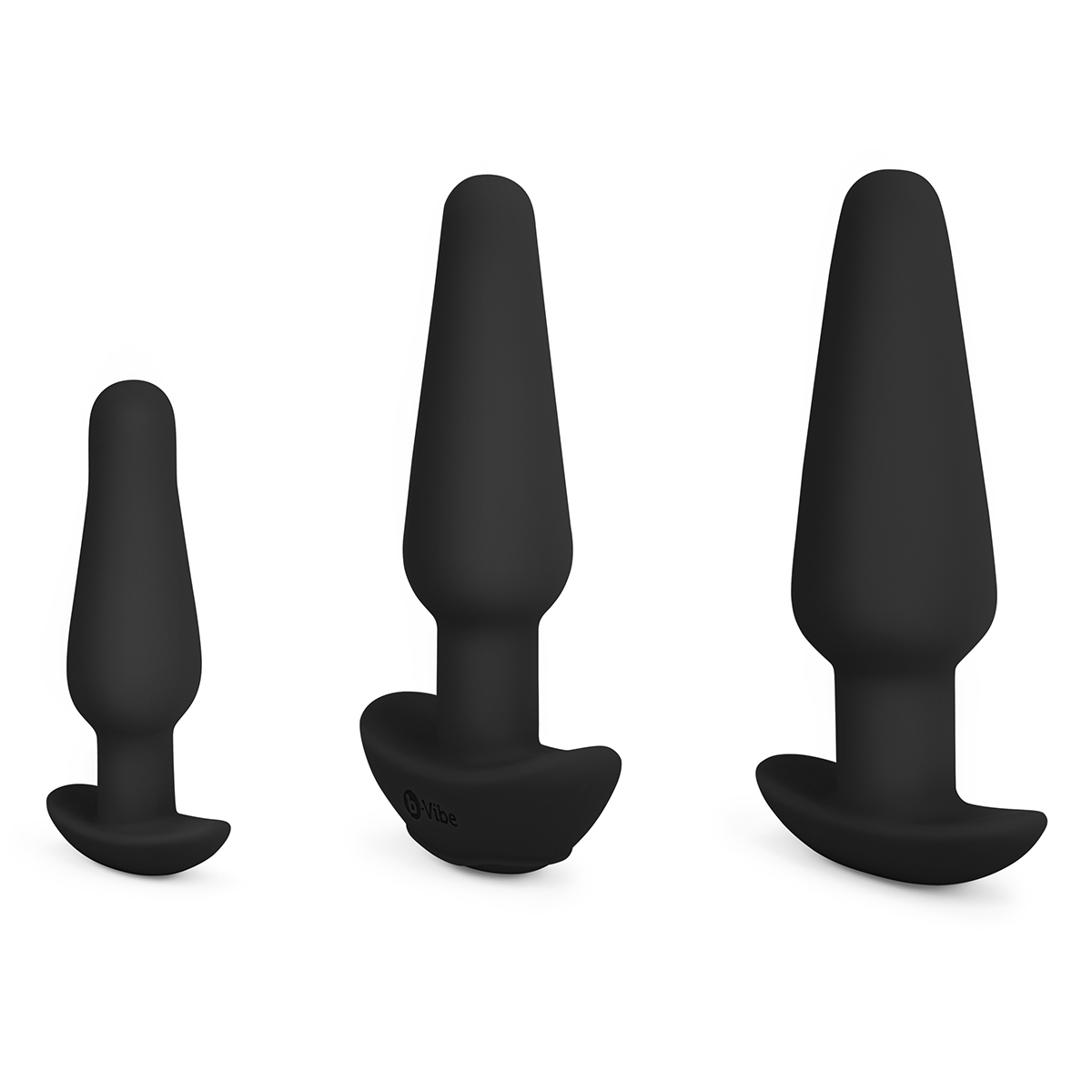 b-Vibe Набор для анального секса - подготовка и обучение B-Vibe Anal Education Set Black