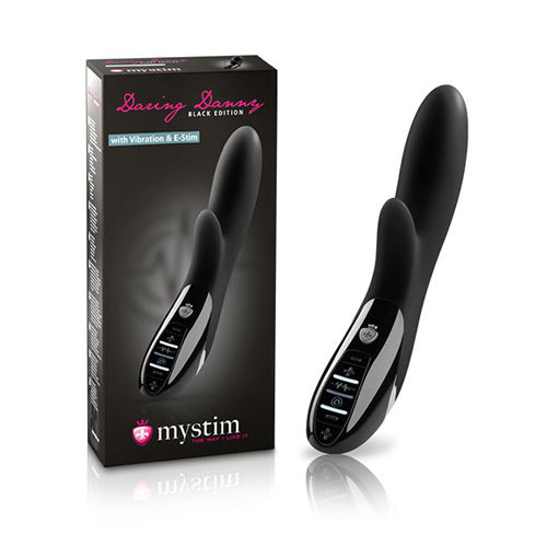 Daring Danny eStim Vibrator, Black Edition Вибромассажер с электростимуляцией