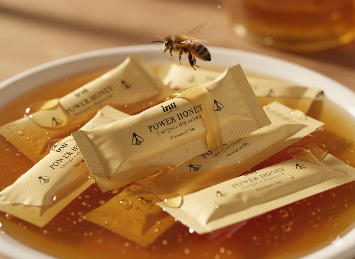 БАД к пище INTT POWER HONEY, 8 саше по 10 г