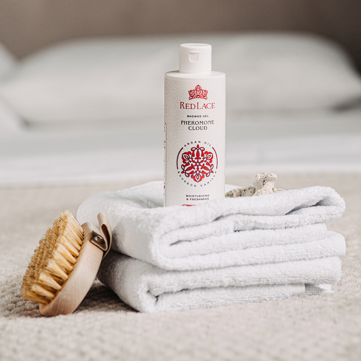 Red Lace Гель для душа с феромонами Red Lace Pheromone Cloud Бурбонская Ваниль & Аргановое Масло 250 мл