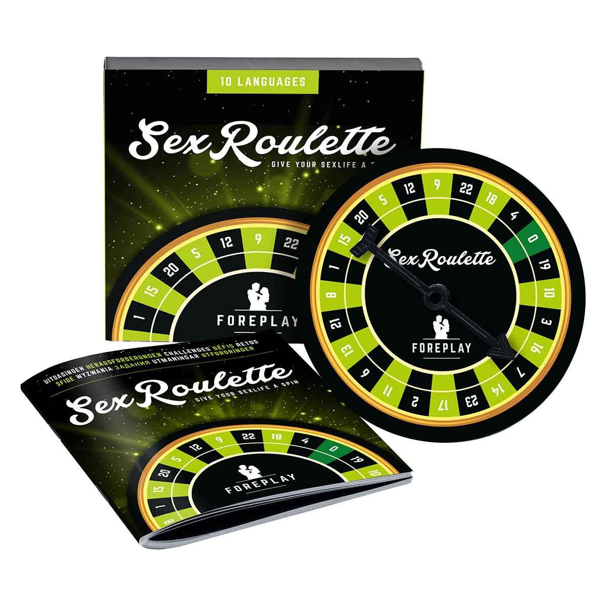 Tease&Please Игра настольная рулетка Sex Roulette Foreplay