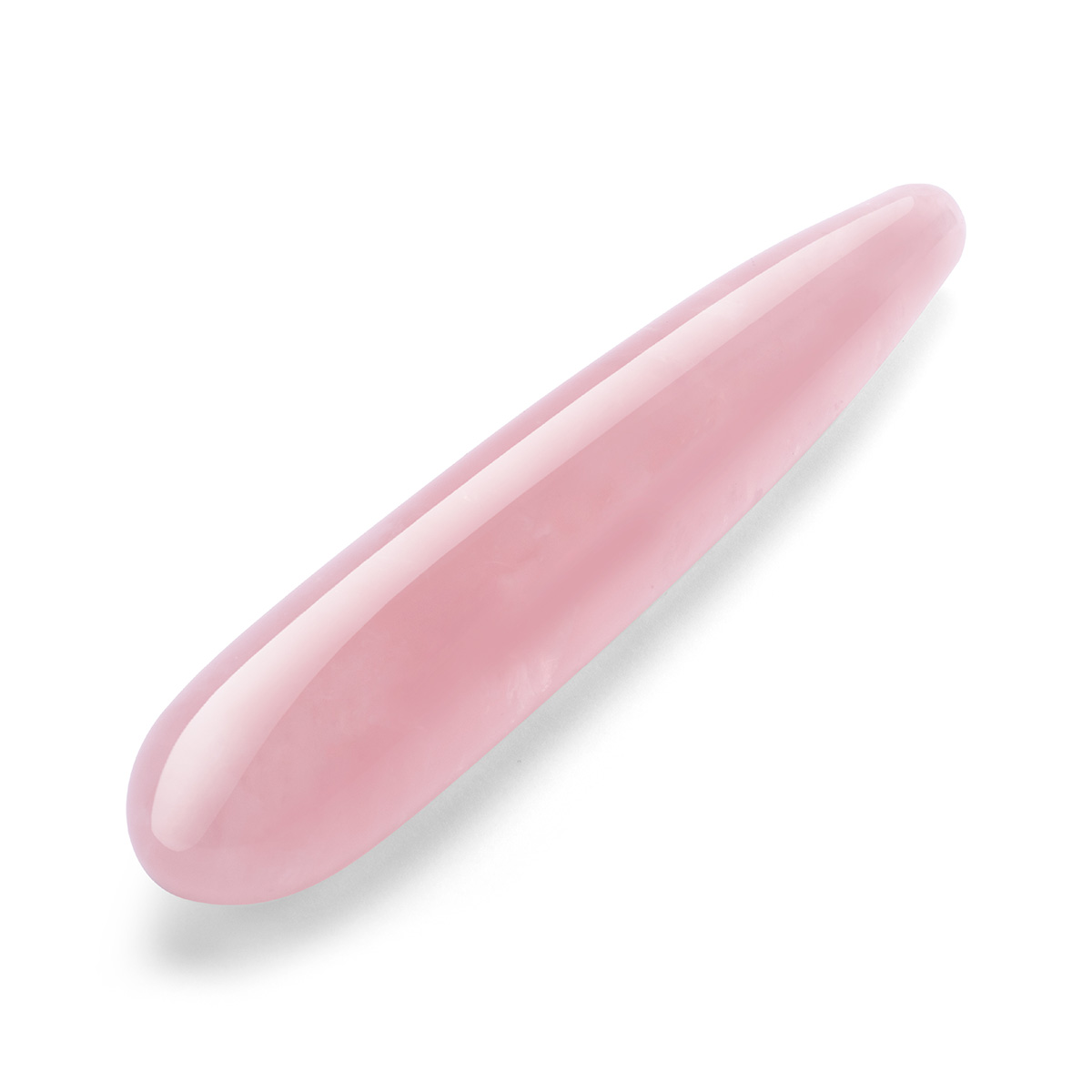 le WAND Массажер тонкий le WAND Crystal Slim Wand розовый кварц