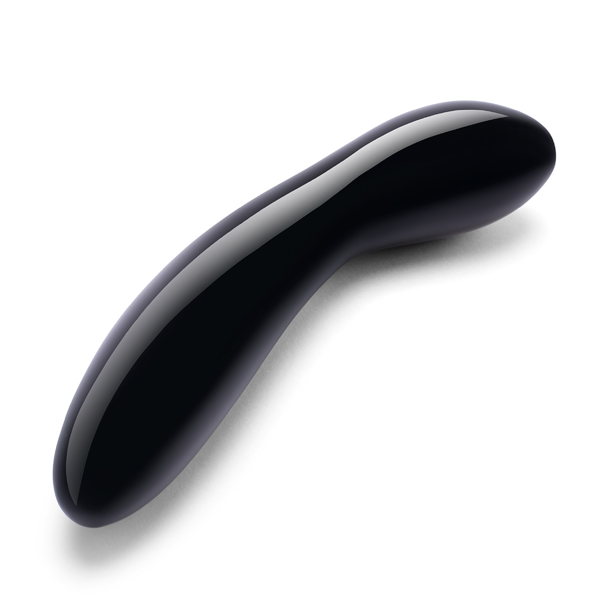 le WAND Массажер для G-точки le WAND Crystal G-Wand черный обсидиан