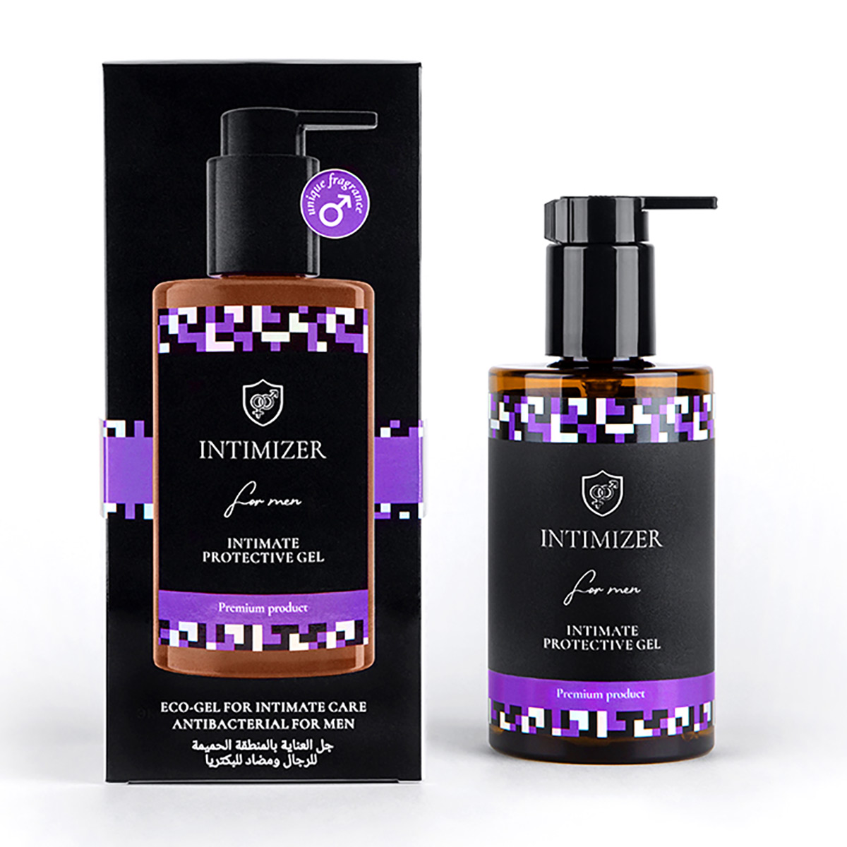 Intimizer Эко-гель для интимного ухода атибактериальный мужской Intimizer 250 мл