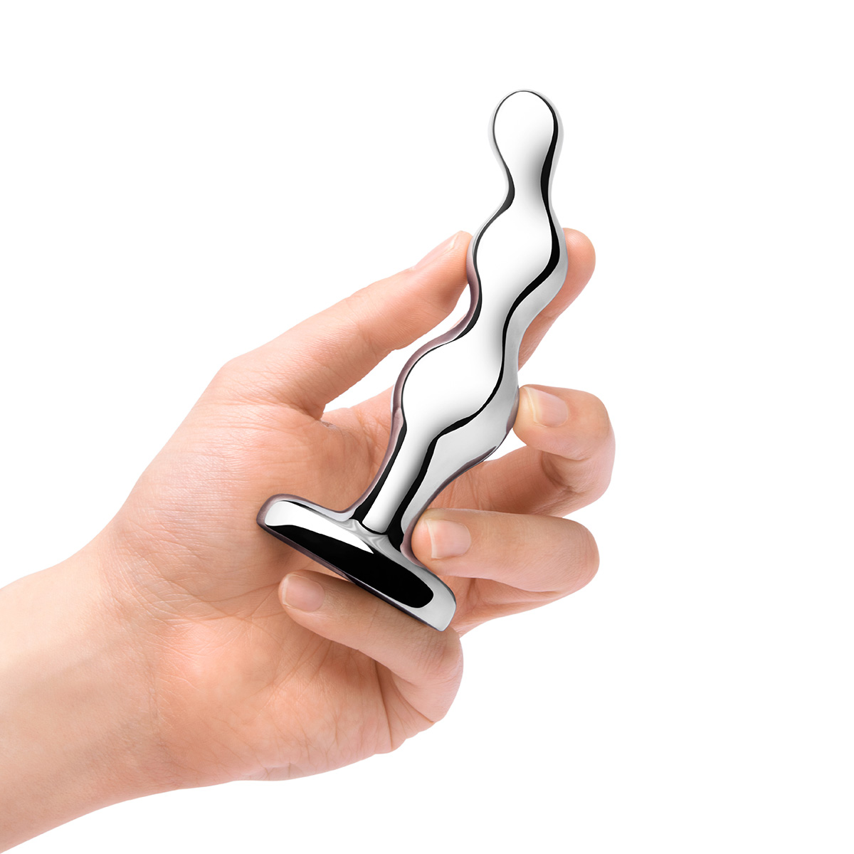 b-Vibe Анальный стальной фаллоимитатор для простаты STAINLESS STEEL ANAL BEADS
