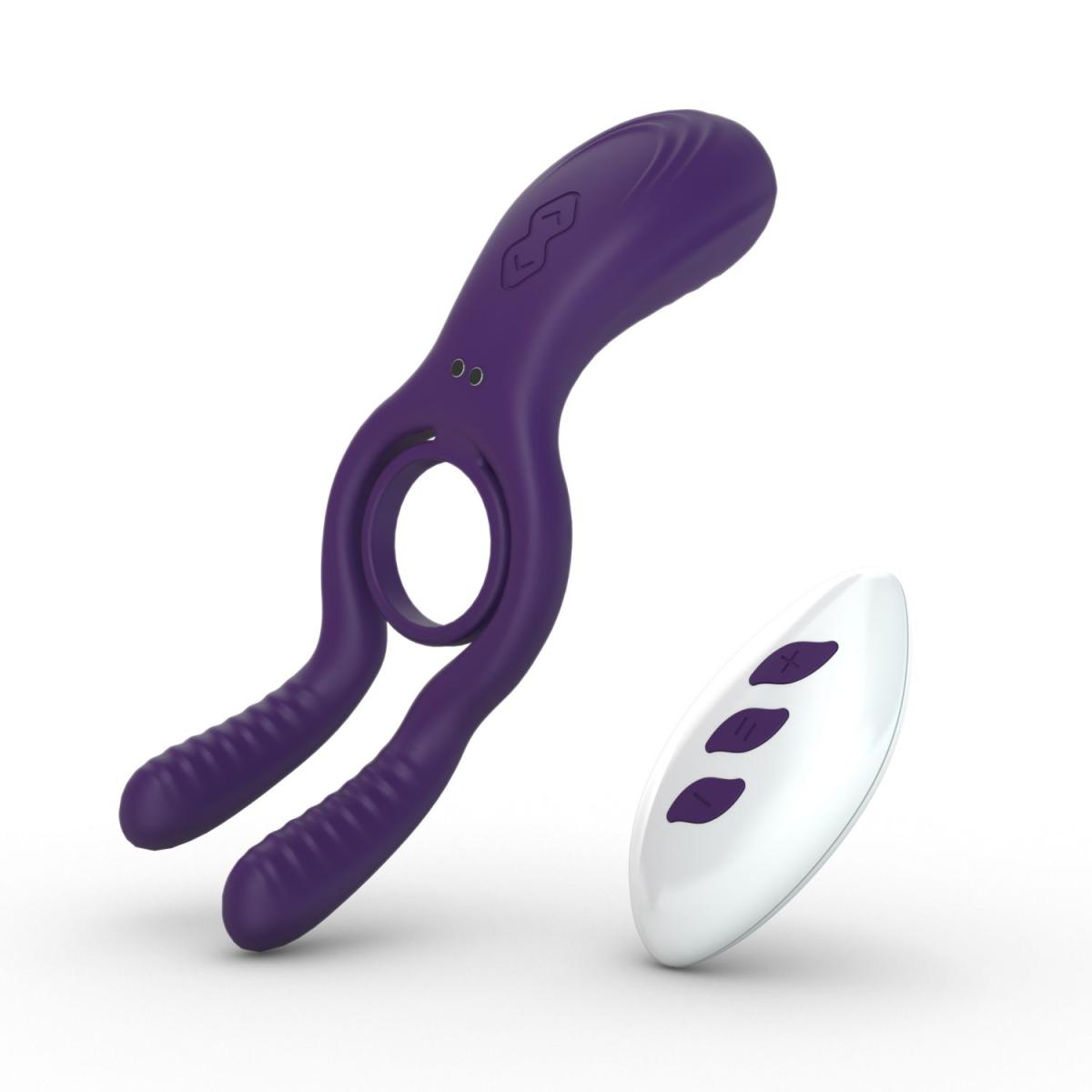 Tracy's Dog Кольцо на пенис на дистанционном пульте управления Remote Control Vibrating Penis Ring