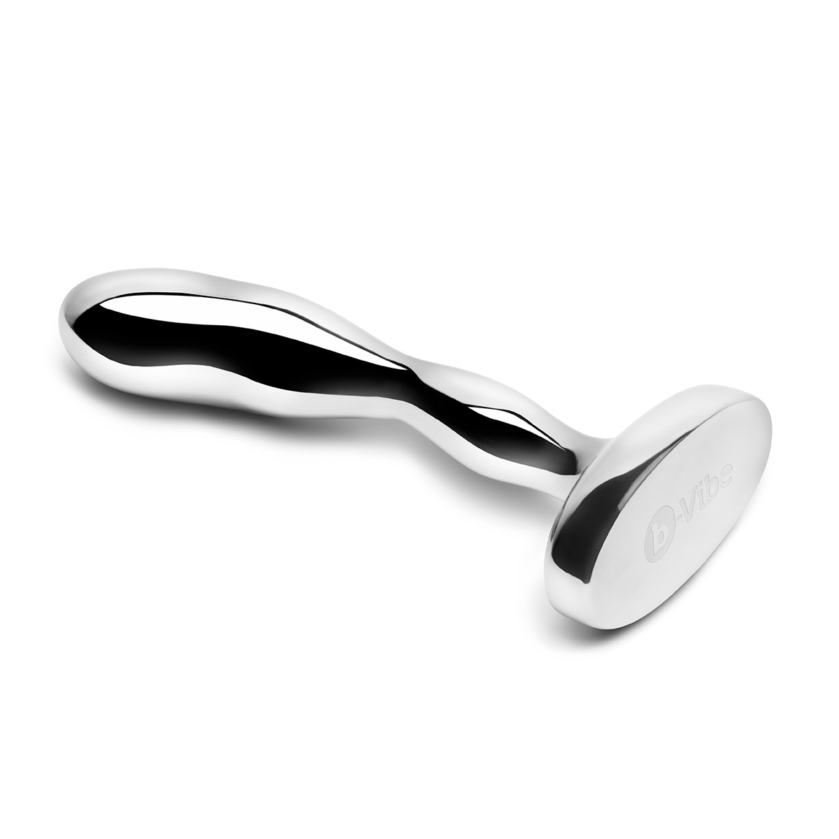 b-Vibe Стальной анальный стимулятор простаты STAINLESS STEEL PROSTATE PLUG