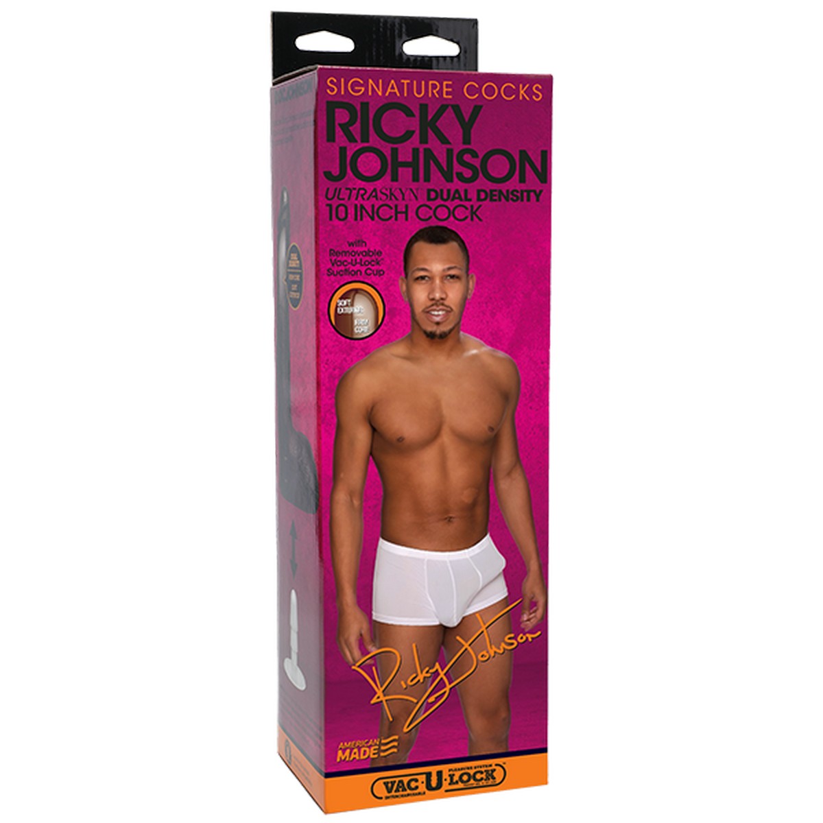 Фаллоимитатор реалистик Ricky Johnson 10 ULTRASKYN™ со съемной присоской