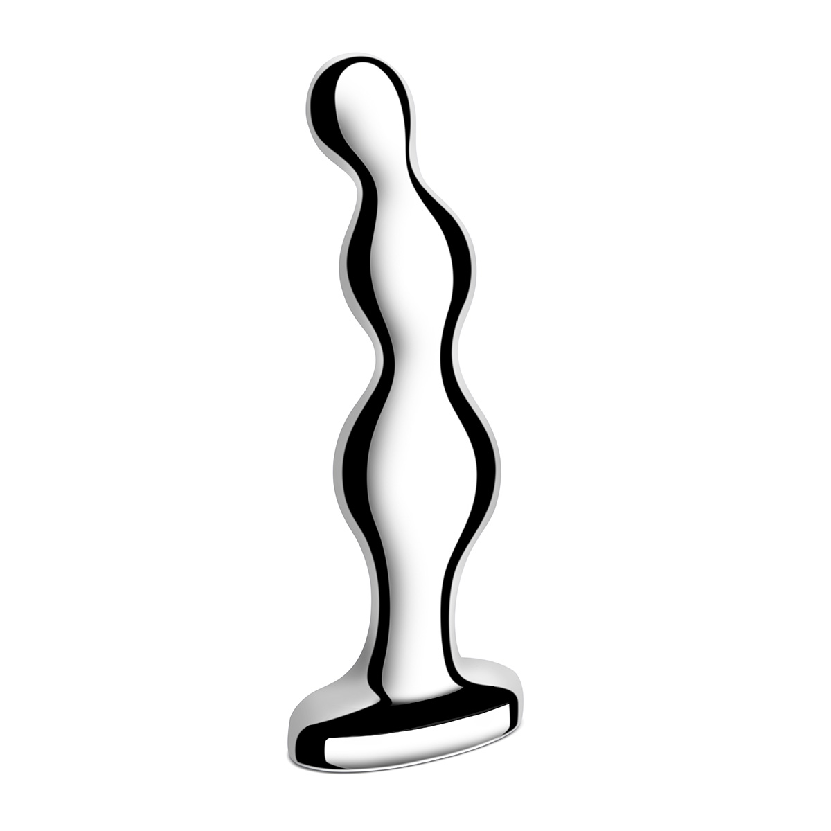 b-Vibe Анальный стальной фаллоимитатор для простаты STAINLESS STEEL ANAL BEADS