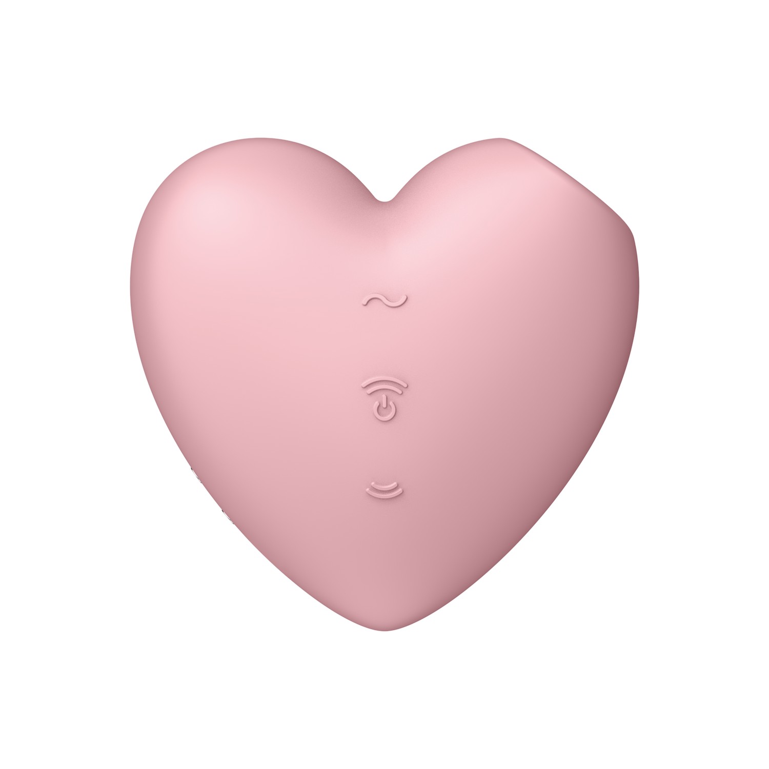 Cutie Heart pink двухсторонний вакуум-волновой вибростимулятор, розовый