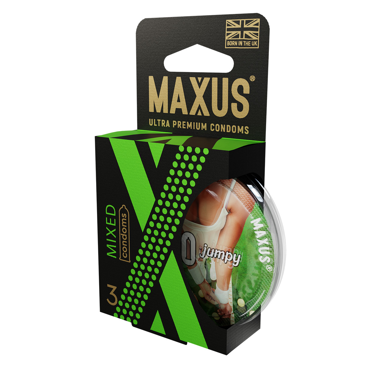 Maxus Презервативы в пластиковом кейсе микс MAXUS AIR Mixed №3 - 1 уп (3 шт)