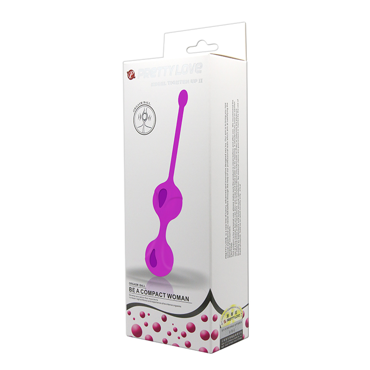 PrettyLove Kegel Tighten Up II, вагинальные шарики на сцепке