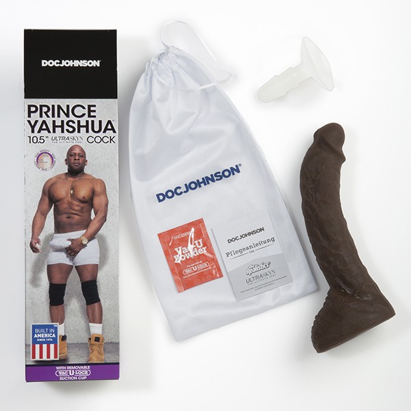 Фаллоимитатор-насадка для страпона Принц Prince Yahshua ULTRASKYN™ 10.5”