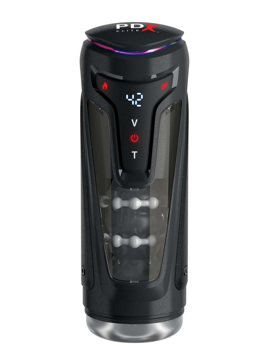 Автоматический мастурбатор с вибрацией и нагревом Moto-Bator Pro