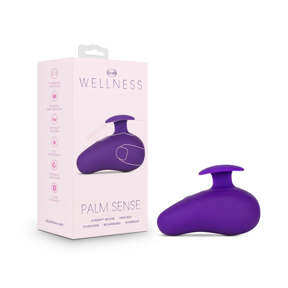 Wellness Вибромассажер для эрогенных зон Wellness Palm Sense Clitoris