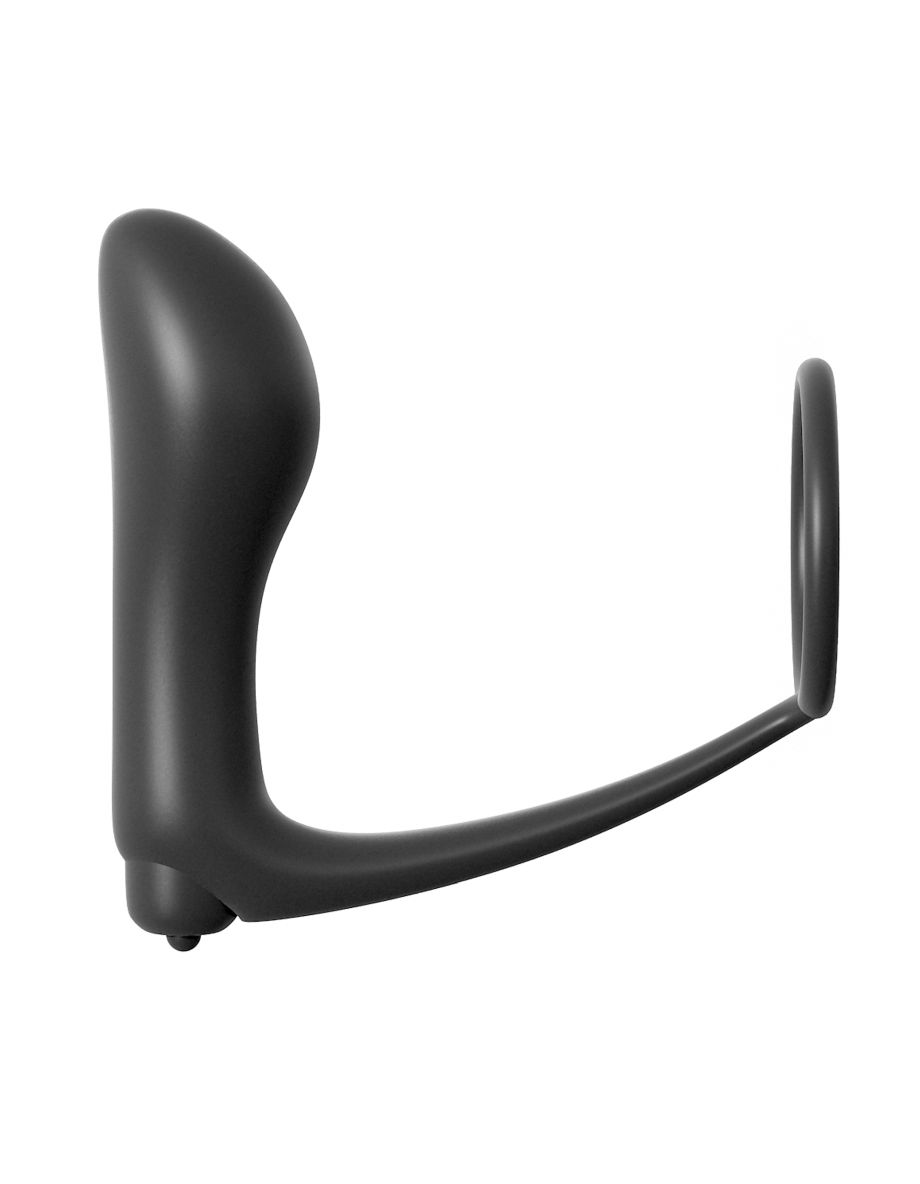 Ass-Gasm Cockring Vibrating Plug Анальная пробка с вибрацией с эрекционным кольцом