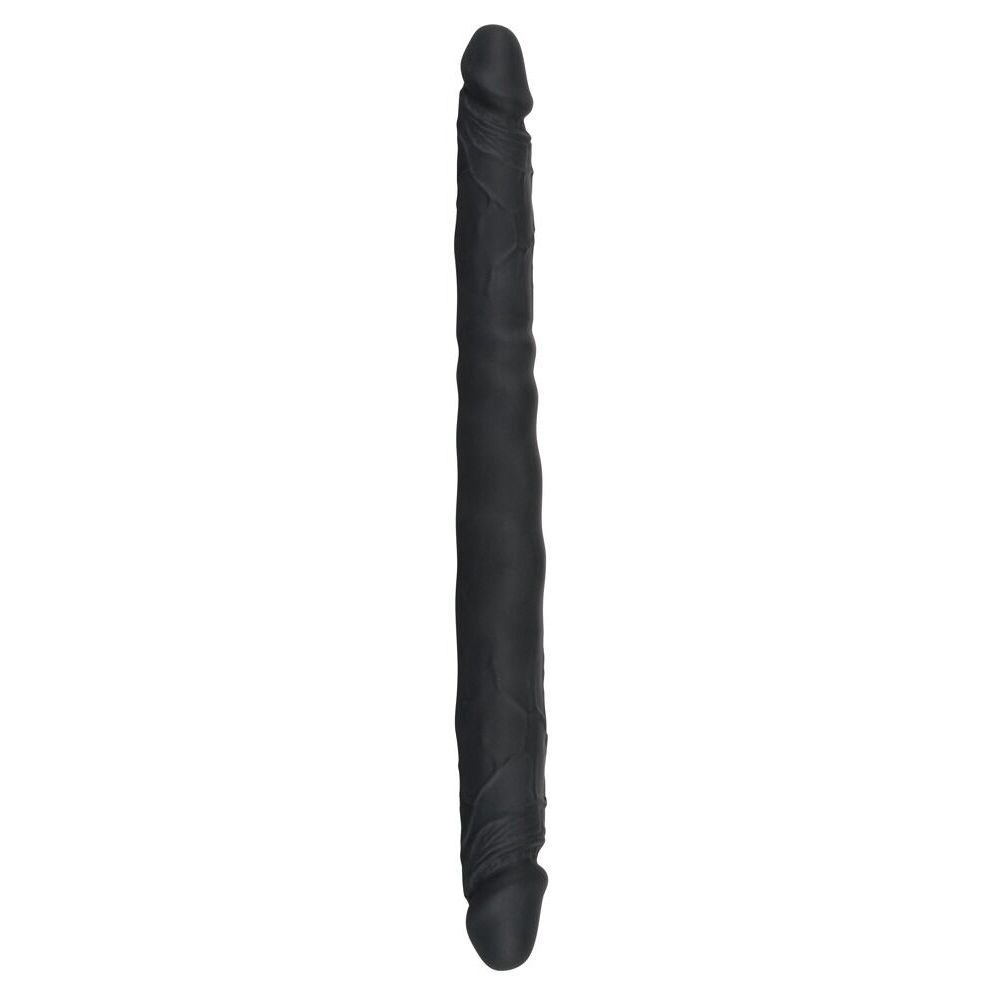Фаллоимитатор двухголовый Double Dong Black