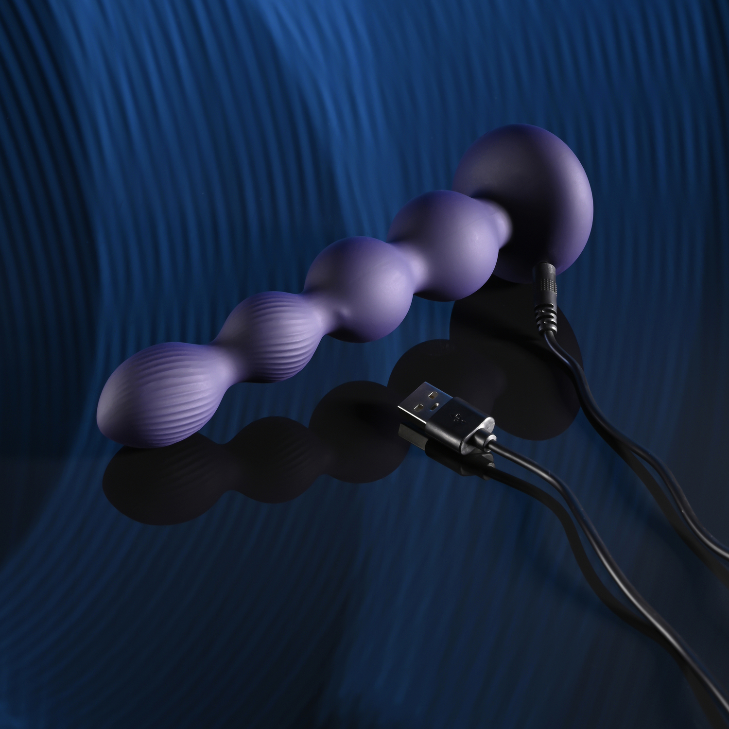 Анальная елочка с вибрацией и вращением Pleasure Orbit