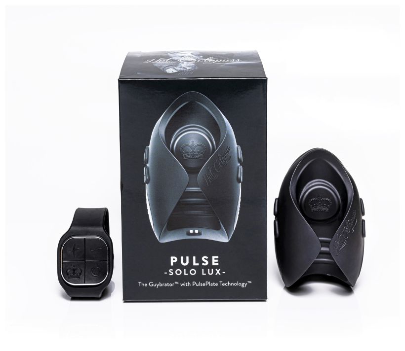PULSE SOLO LUX Инновационный мужской вибратор с пультом ДУ
