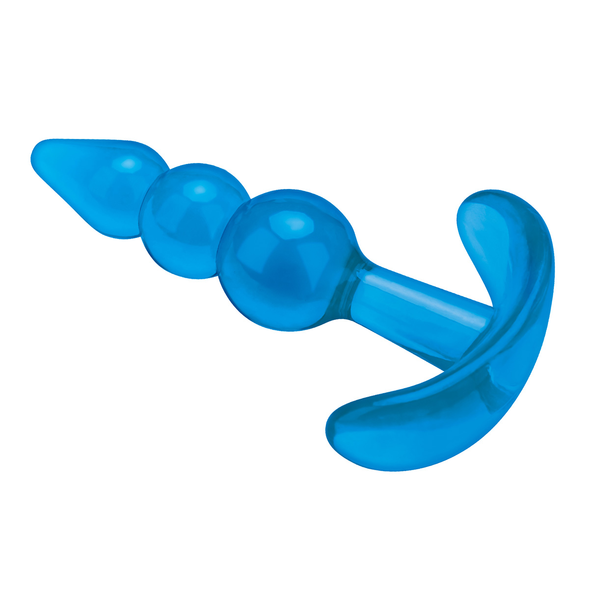 BlueLine Анальный плаг для начинающих 3,75in Beginners Beaded Plug
