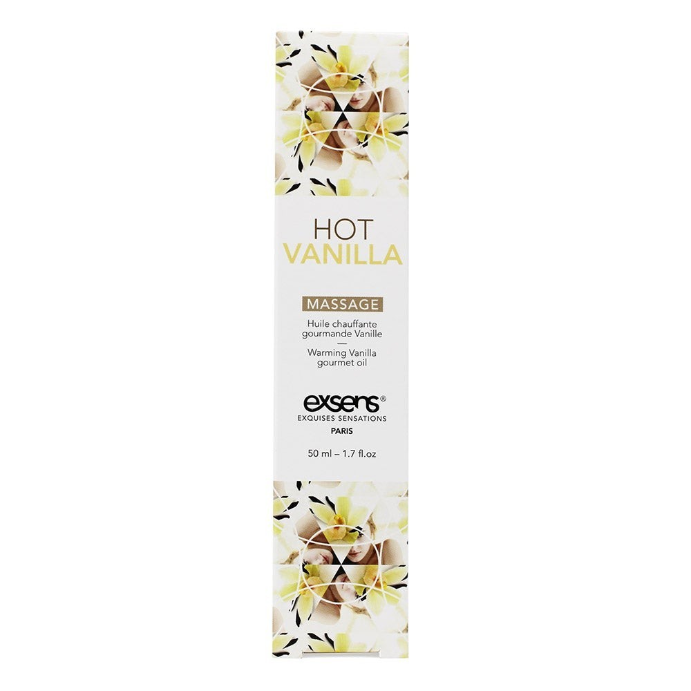 Разогревающее массажное масло Gourmet HOT VANILLA