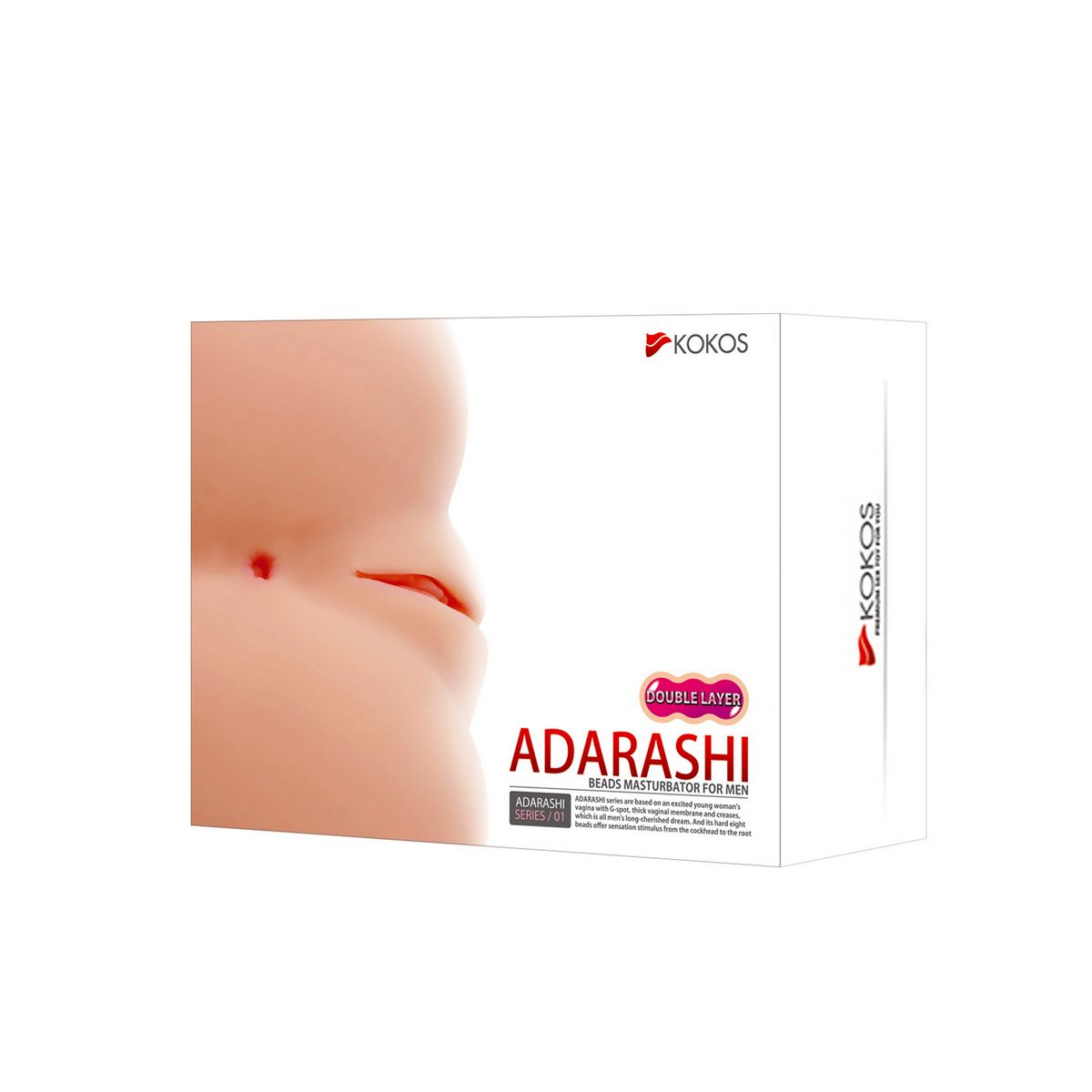 Adarashi 1, мастурбатор вагина  без вибрации с двойным слоем материала