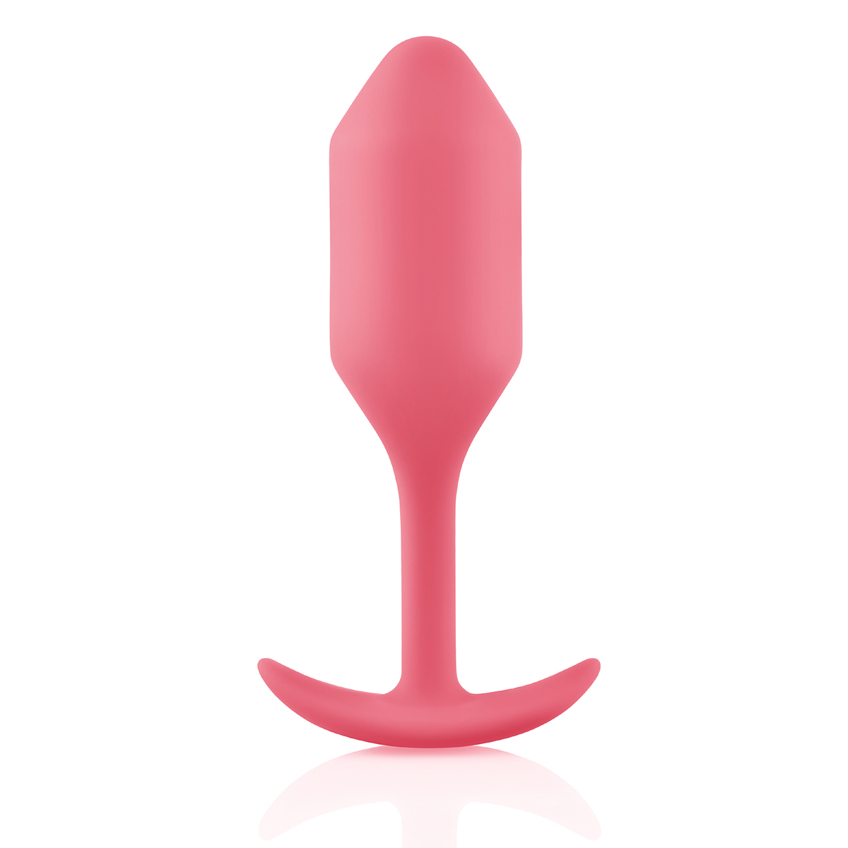 b-Vibe Профессиональная пробка для ношения B-vibe Snug Plug 2 коралловая