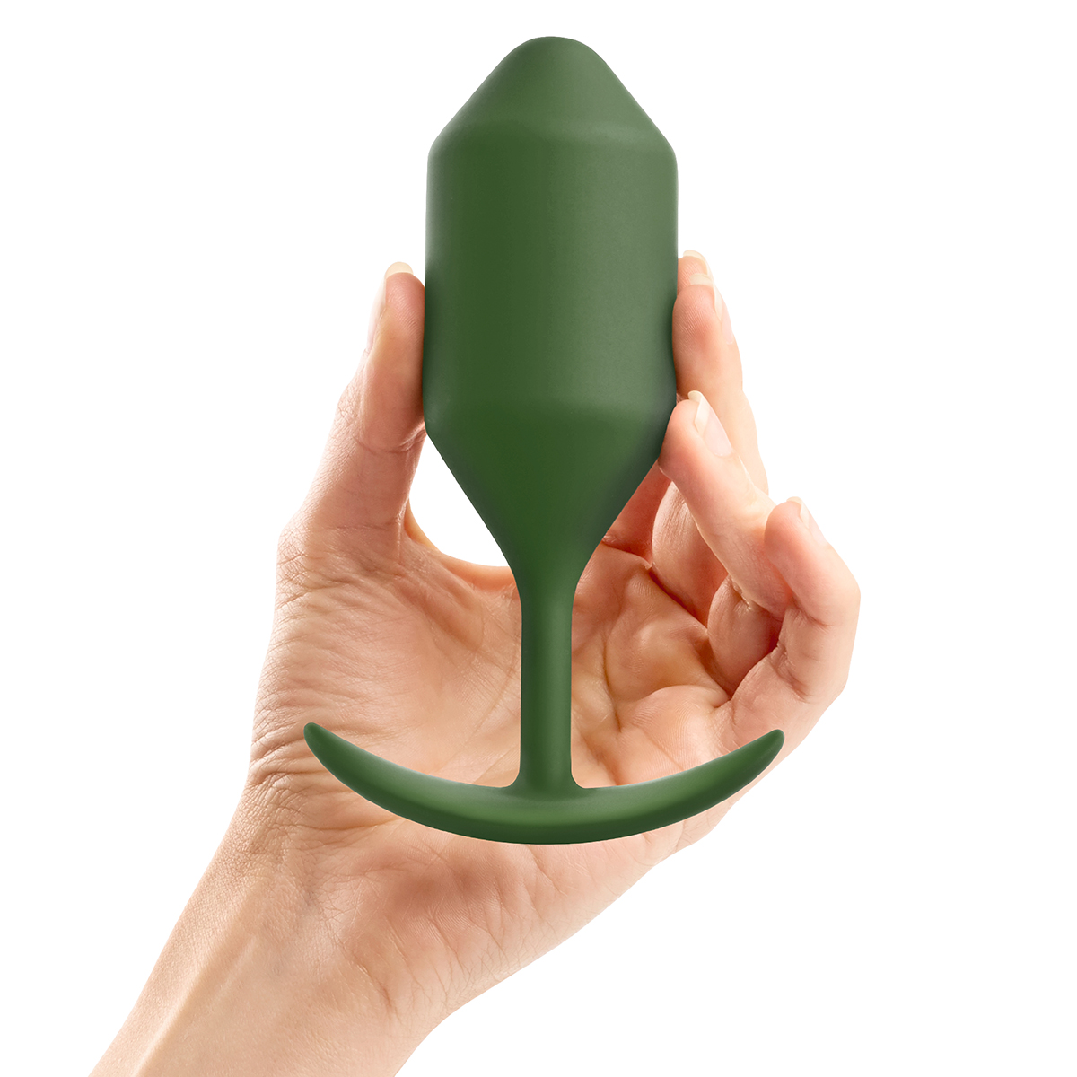 b-Vibe Профессиональная пробка для ношения B-vibe Snug Plug 4 хаки