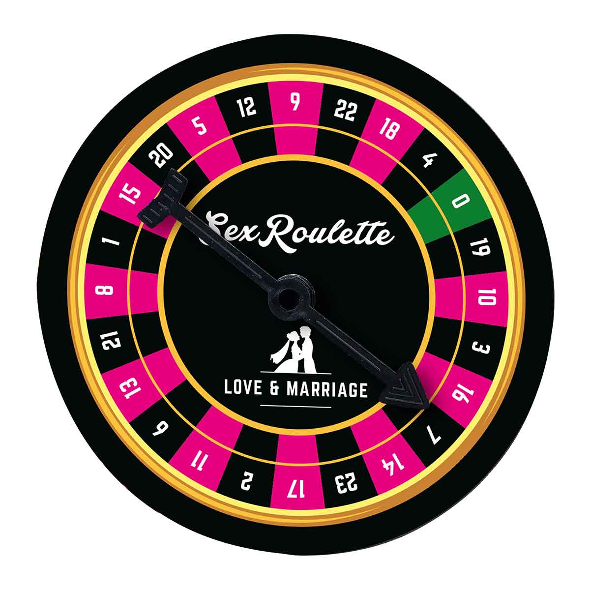 Tease&Please Игра настольная рулетка Sex Roulette Love & Marriage