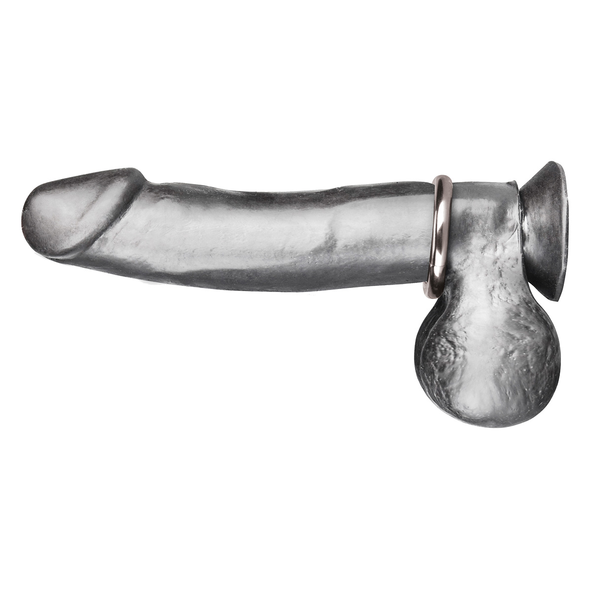 BlueLine Стальное эрекционное кольцо 4,5 см STEEL COCK RING