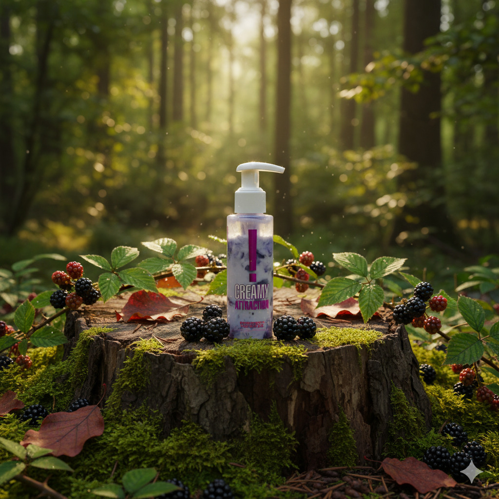 Увлажняющий крем-гель для тела CREAMY ATTRACTION BLACKBERRY, 100 мл