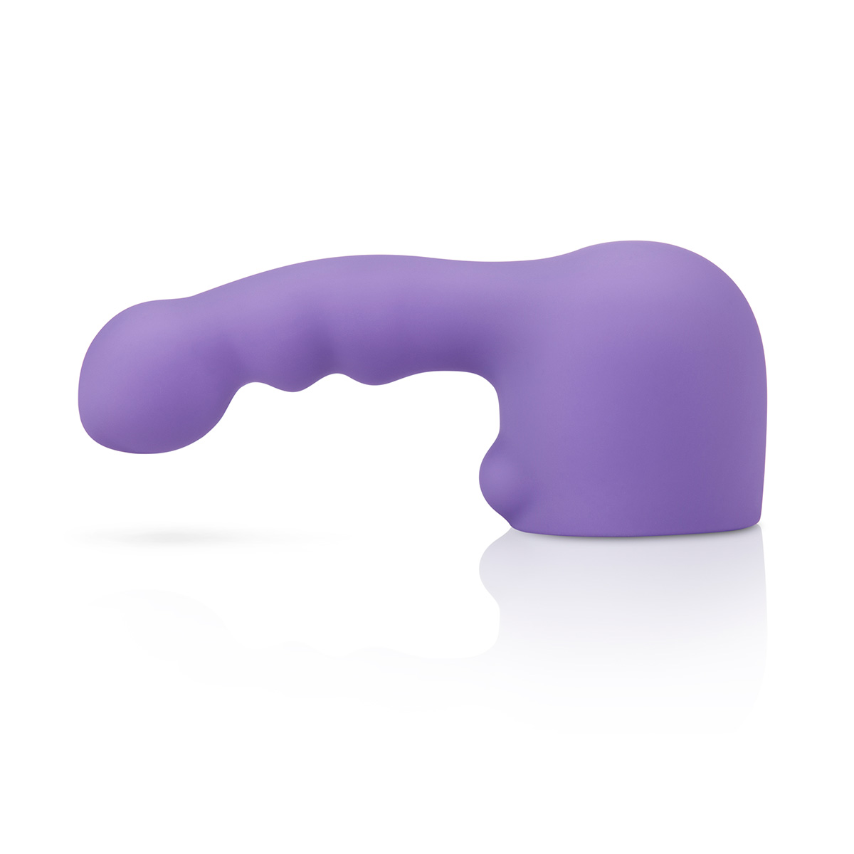 le WAND Утяжеленная насадка для массажера Le Wand RIPPLE VIOLET