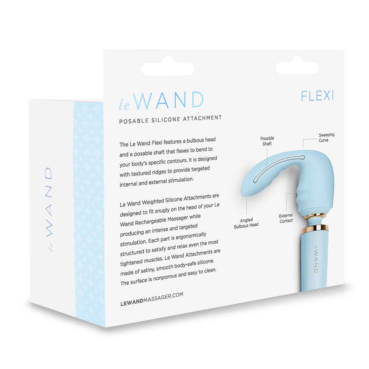 le WAND Насадка для оригинального люкс-ванда le WAND FLEXI из силикона