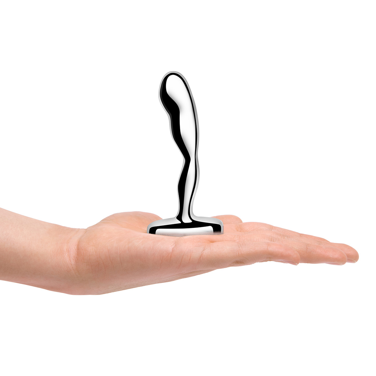 b-Vibe Стальной анальный стимулятор простаты STAINLESS STEEL PROSTATE PLUG
