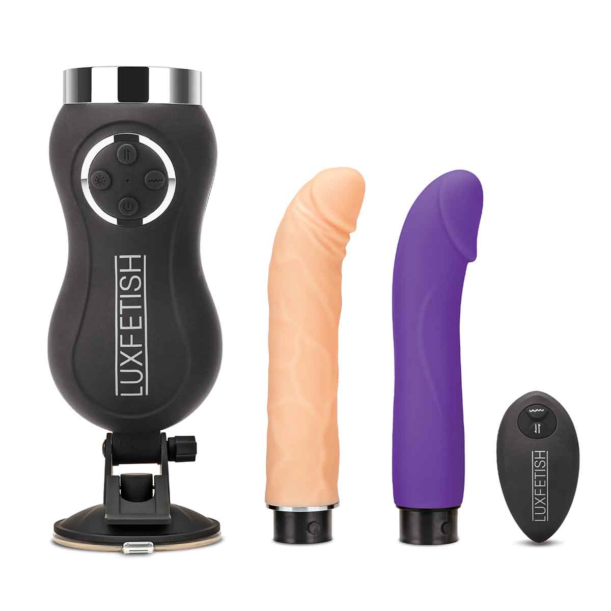 Lux Fetish Портативная секс-машина на радиоуправлении THRUSTING COMPACT SEX MACHINE