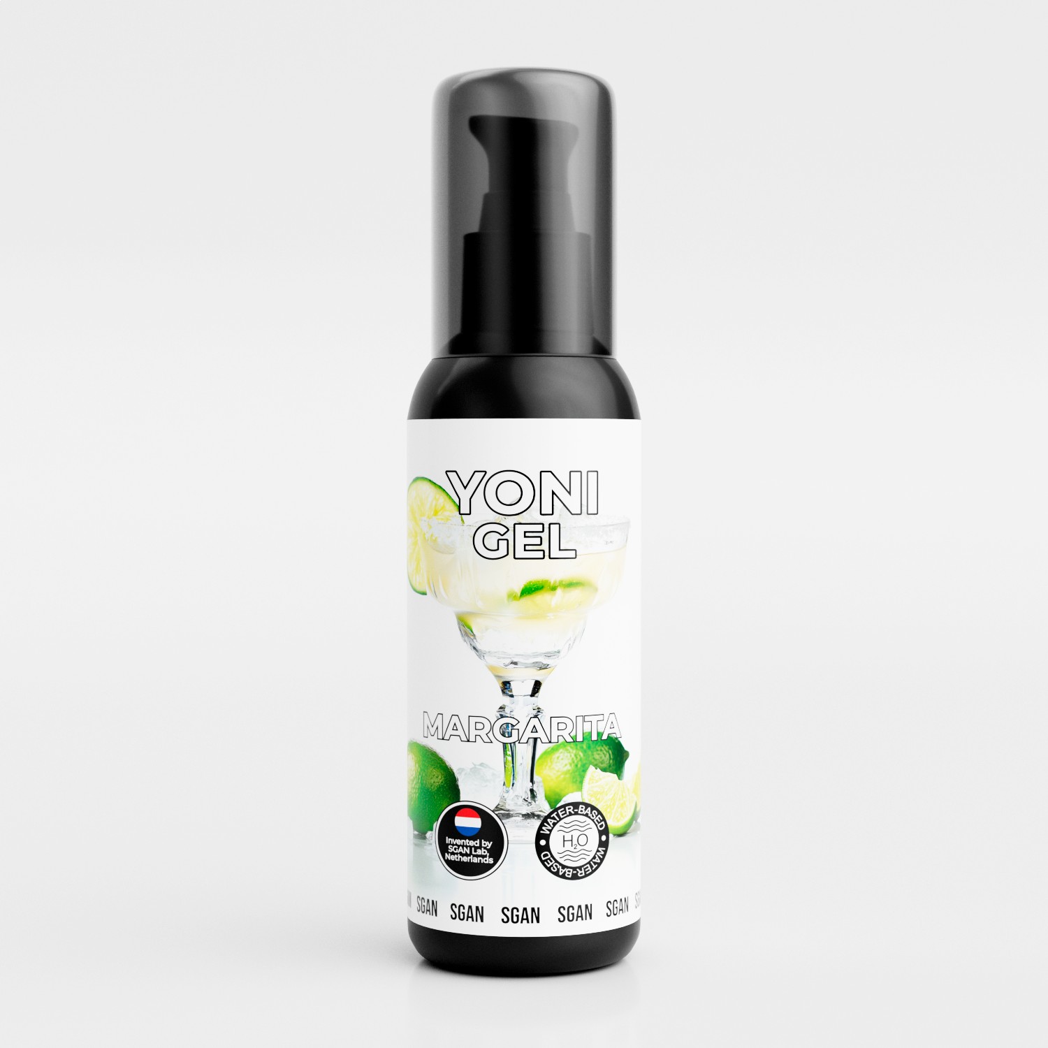 Лубрикант для орального секса SGAN YONI GEL со вкусом коктейля Маргарита, 100 мл