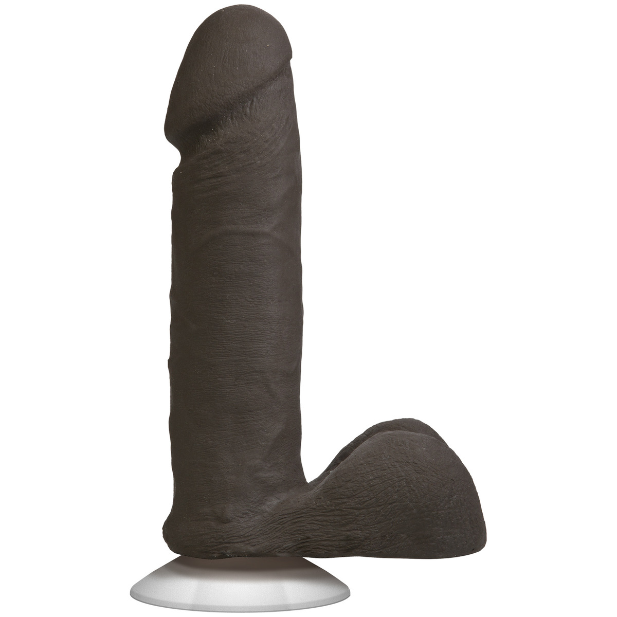Фаллоимитатор реалистик на присоске 6” - Черный Realistic Cock Vac-U-Lock