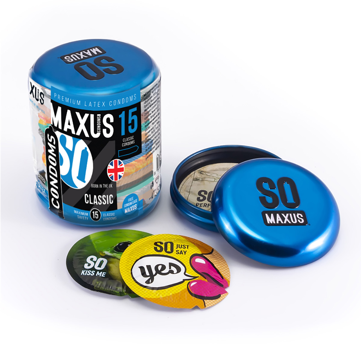 Maxus Презервативы классические MAXUS Classic №15 в большом кейсе
