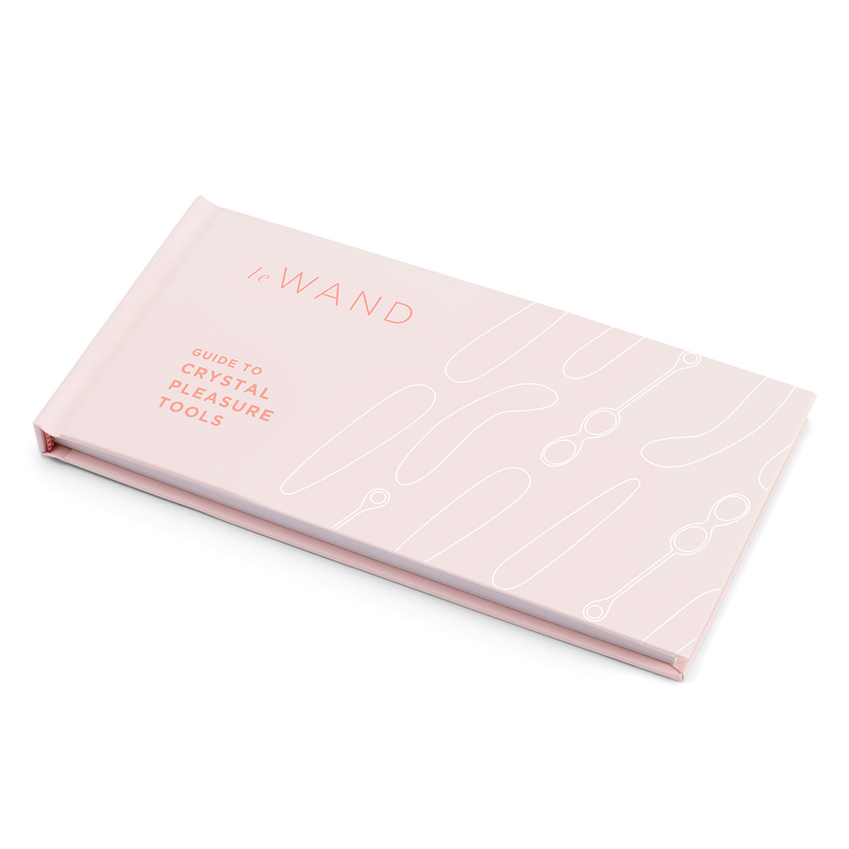 le WAND Массажер тонкий le WAND Crystal Slim Wand розовый кварц
