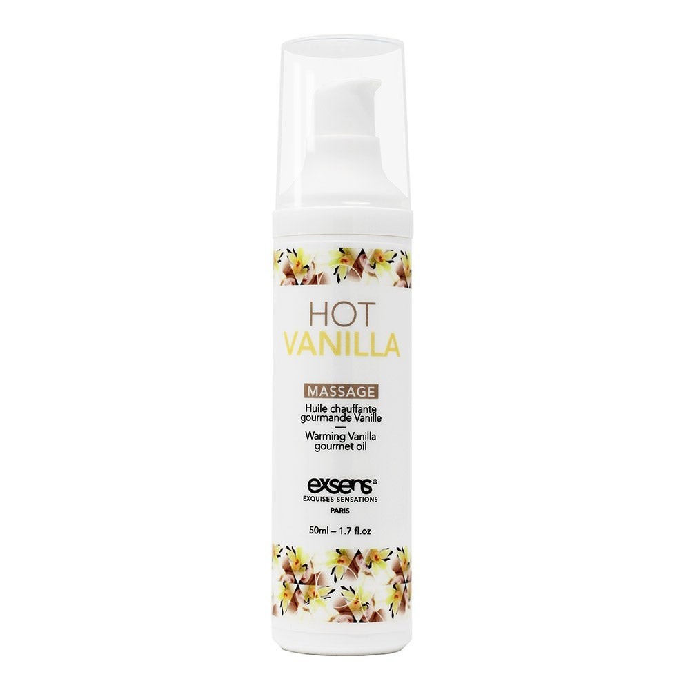 Разогревающее массажное масло Gourmet HOT VANILLA