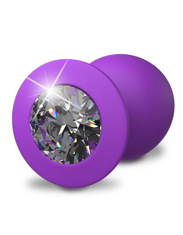 Анальная пробка со стразом большая Fantasy For Her Her Little Gem Large Plug