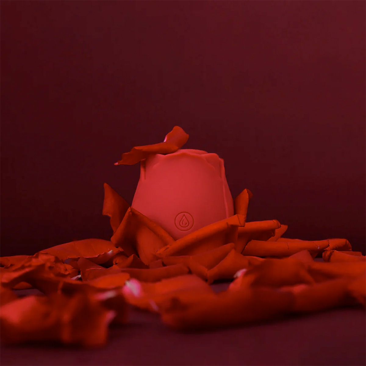 Tracy's Dog Вибрирующий красный бутон розы Rose Vibrator