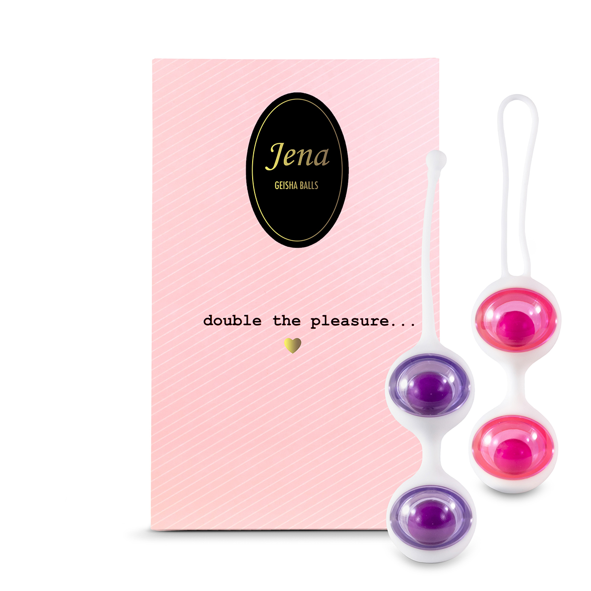 FeelzToys Комплект вагинальных тренажеров Jena Geisha Balls