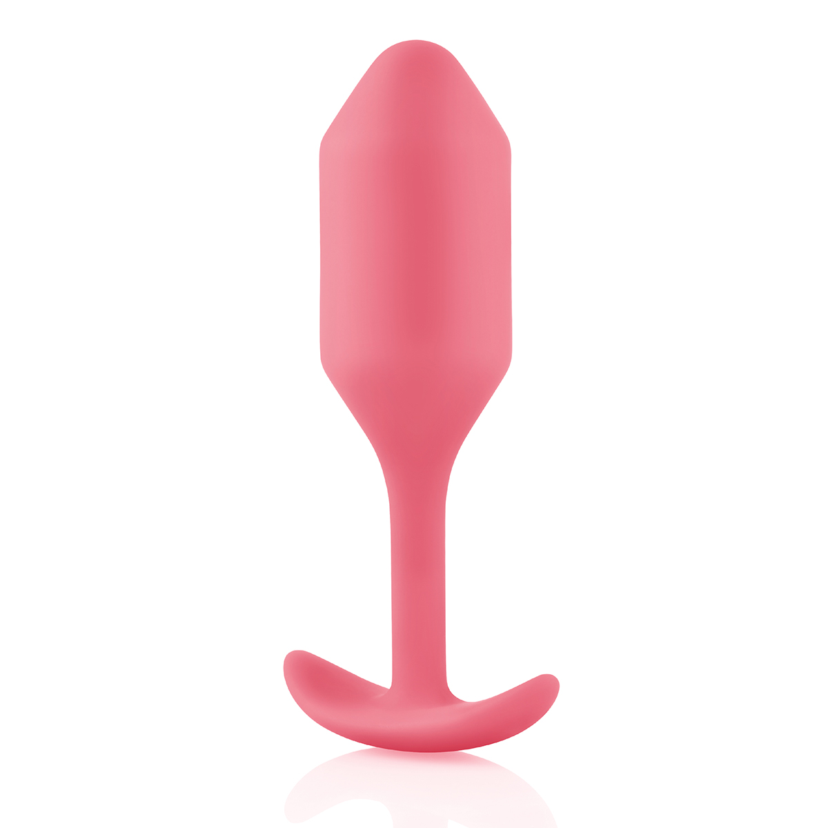 b-Vibe Профессиональная пробка для ношения B-vibe Snug Plug 2 коралловая