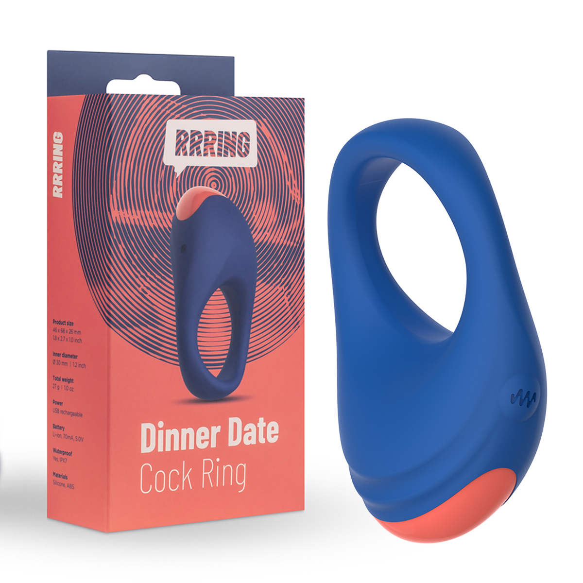 FeelzToys Кольцо эрекционное RRRING Dinner Date Cock Ring